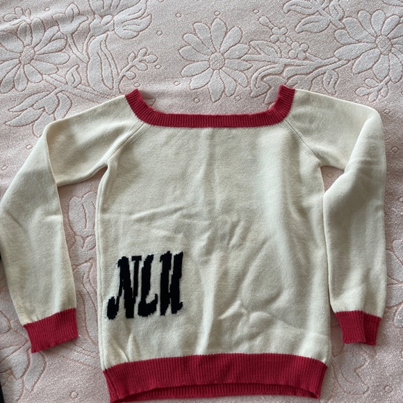 Simona Barbieri twin set off the shoulder sweater - size Medium - Picture 5 of 5